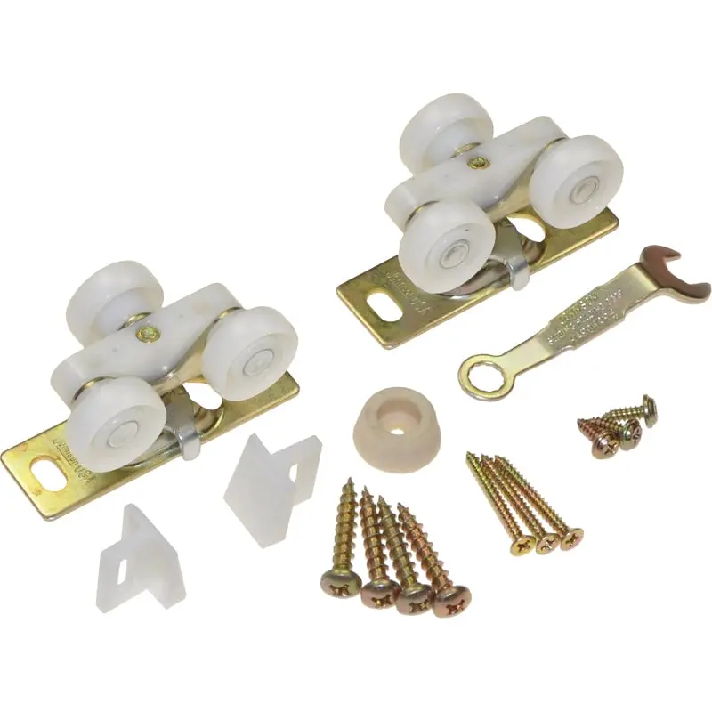 Johnson Hardware 1500PPK3 Door Hardware Set, For: 1500/100PD Series Johnson Pocket Door Frames or Hardware