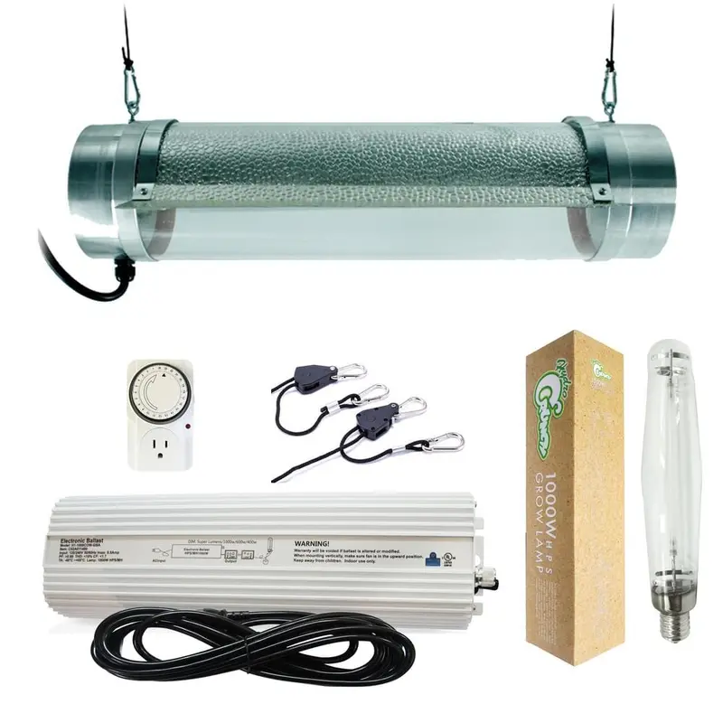 1000-Watt HPS Grow Light System with 6 in. Cool Tube with Wing Reflector25 / each