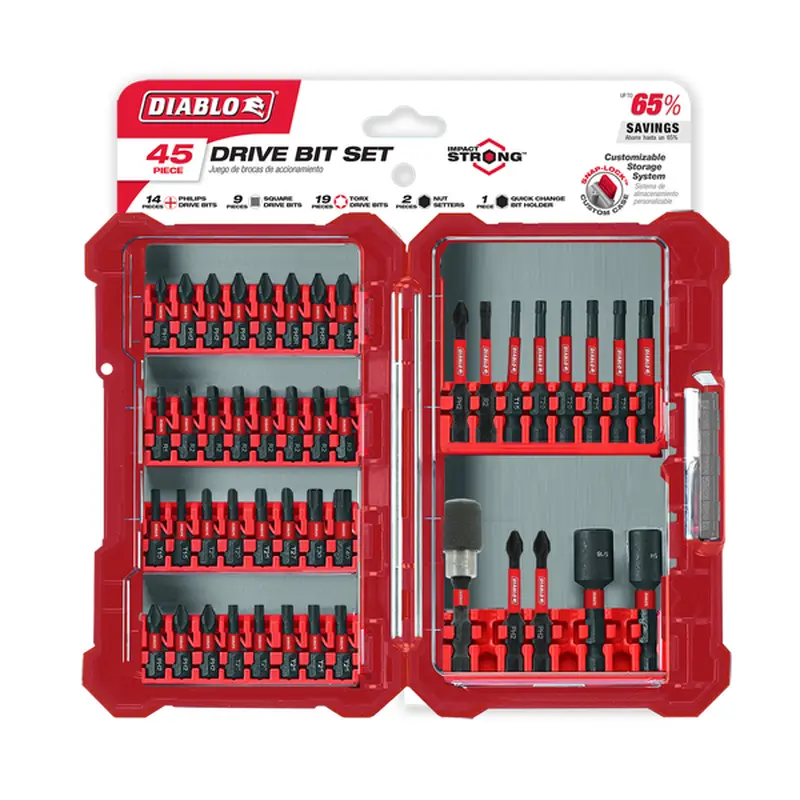 Diablo DSC-CMS45 45pc Screwdriving Set