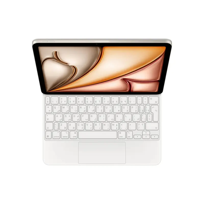 Apple Magic Keyboard for iPad Pro11inch (M2) Arabic LayoutWhite