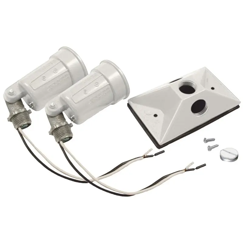 Hubbell 5621-6 Lamp Holder, 120 V, 75 to 150 W, White