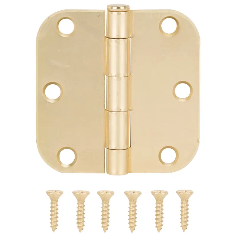 ProSource LR-703-PS Door Hinge, Steel, Satin Bronze, Loose Pin, 180 deg Range of Motion, Screw Mounting