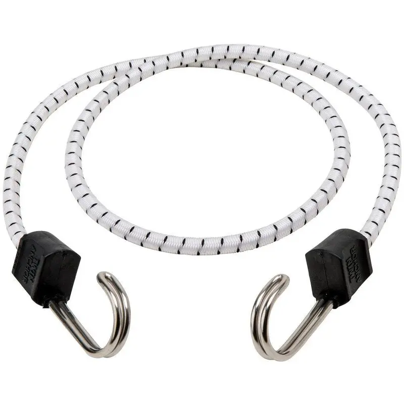 40 in. Bungee Cord Marine Twin Anchor with Stainless Steel Hook