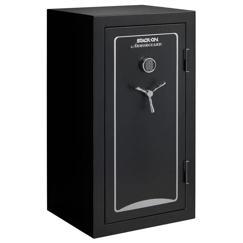 40-Gun Fire Resistant Electronic Lock Safe, Matte Black
