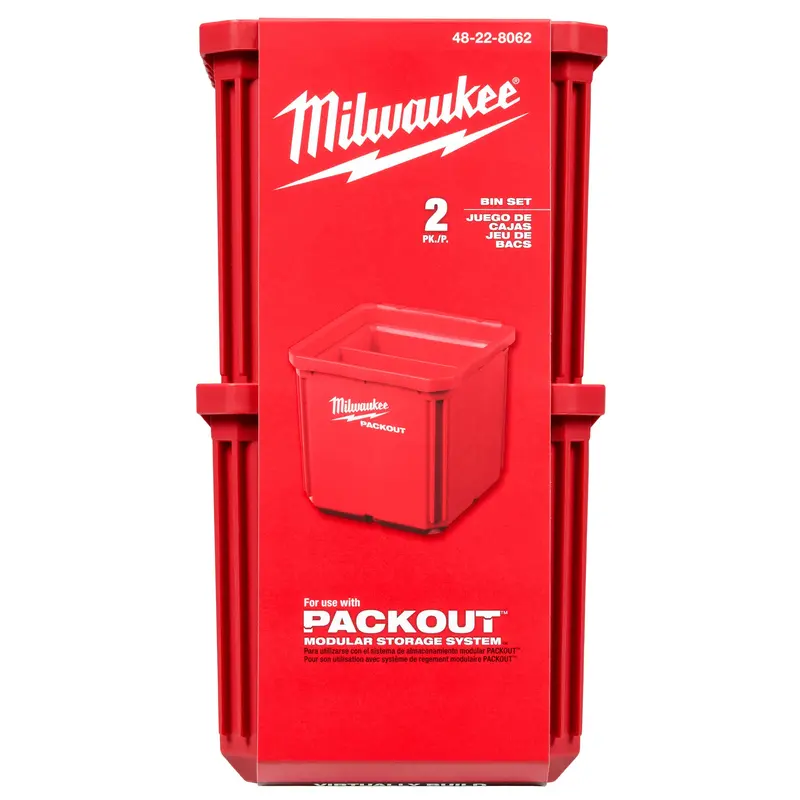 Milwaukee 48-22-8062 2pk Bin Set for PACKOUT
