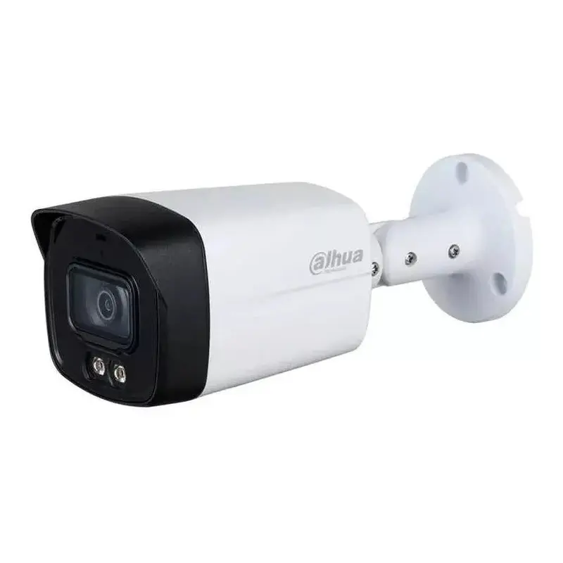 Dahua Analog Outdoor Camera | 5MP Full-Color with 2x Flash | HAC-HFW1509TLMP-LED