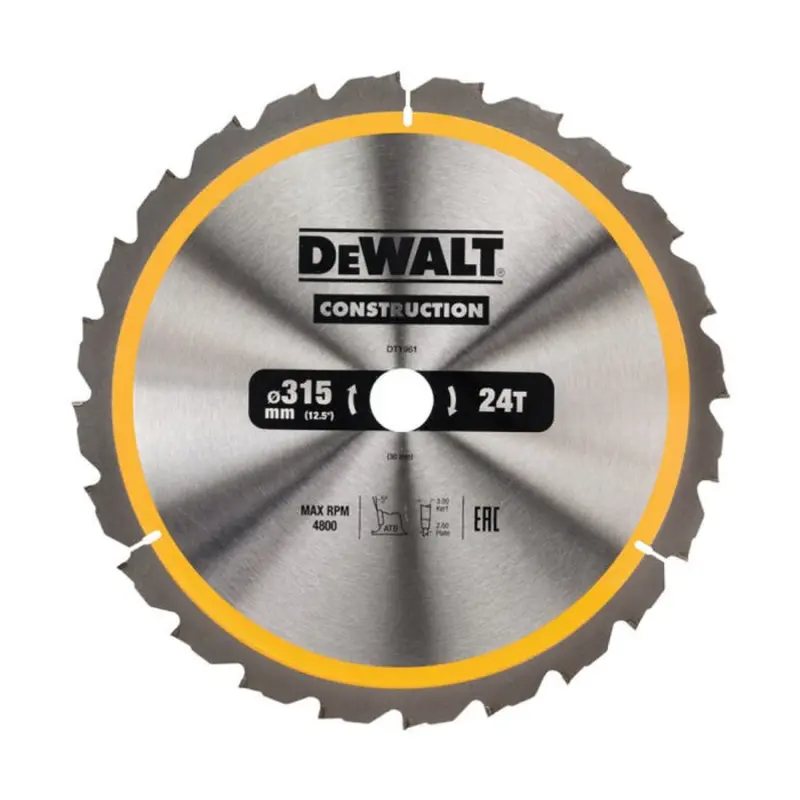 DEWALT Circular Saw Blade 315mm