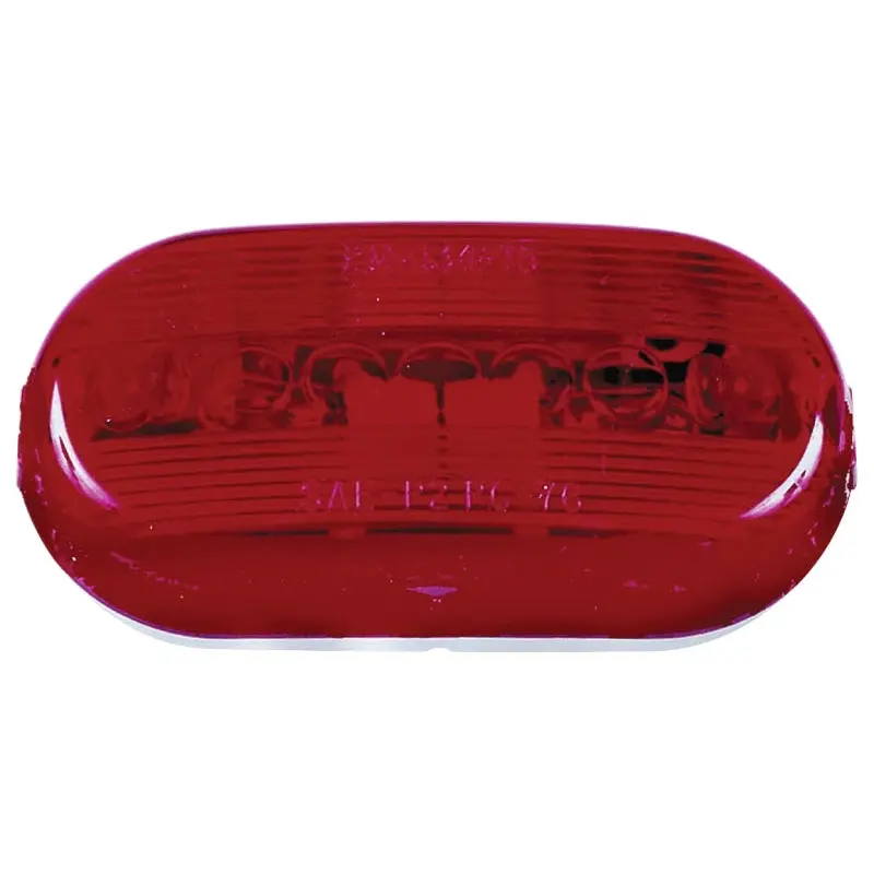 PM V135R Marker Light, 12 V, Incandescent Lamp, Red Lens, Surface Mounting