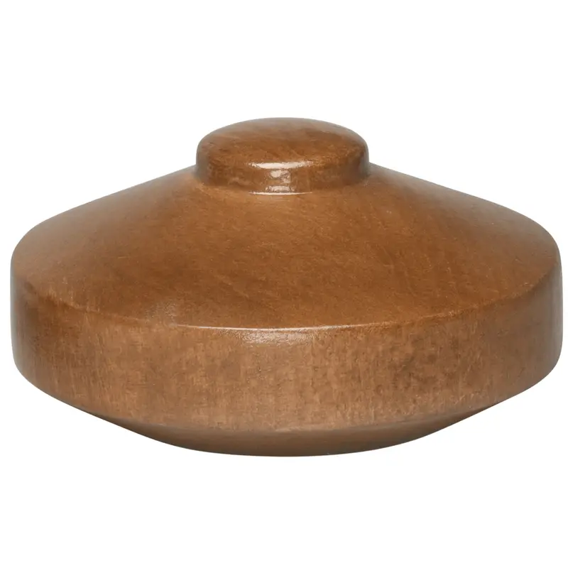 Kirsch Wood Trends Warren Finial For Curtains - Various Colors1-3/8" / Estate Oak 820