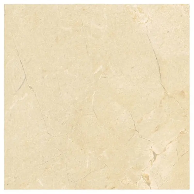 American Olean Mirasol 4-Pack Crema Laila 24-in x 24-in Glazed Porcelain Marble Look TileBianco Carrara / Case