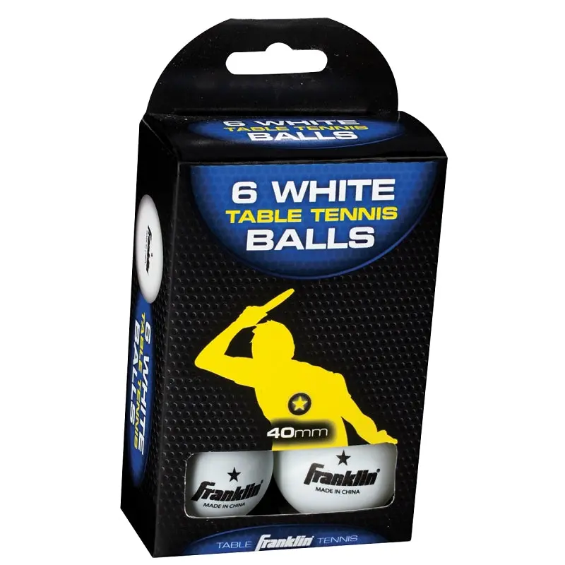 Franklin Sports 57113 Table Tennis Ball, White