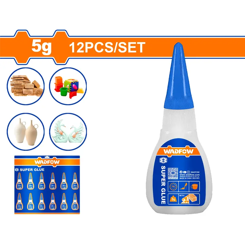Super Glue WADFOW WGX1K04 Clear