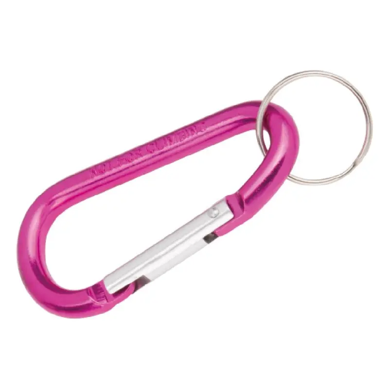Vulcan 87207 Key Chain, Key Ring Ring, 7/8 in Dia Ring, Aluminum Case, Blue/Gold/Green/Pink