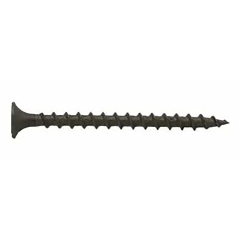 ProFIT 0286139 Screw, #7 Thread, 2 in L, Coarse Thread, Bugle Head, Phillips Drive, Sharp Point, Phosphate