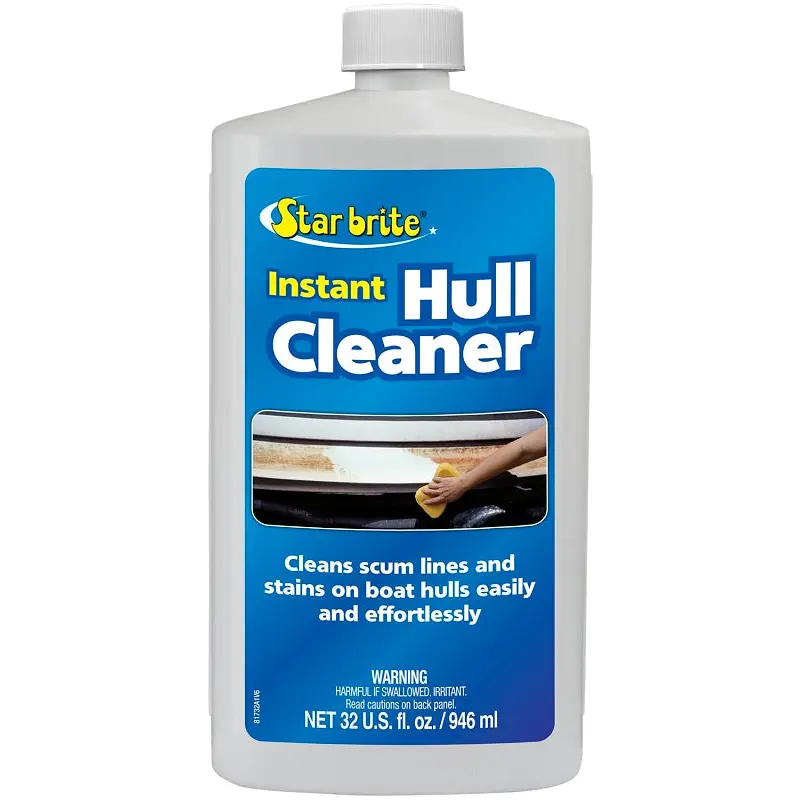 Star brite 081732PW Instant Hull Cleaner, Liquid, Sweet, Clear, 32 oz, Bottle