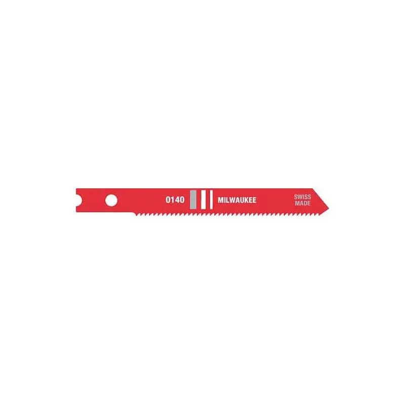 Milwaukee 48-42-0140 2-3/4" 24 TPI High Speed Steel Jig Saw Blade (5 PK)