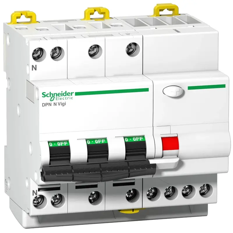 Schneider Acti9 DPN N Vigi RCBO 3P N