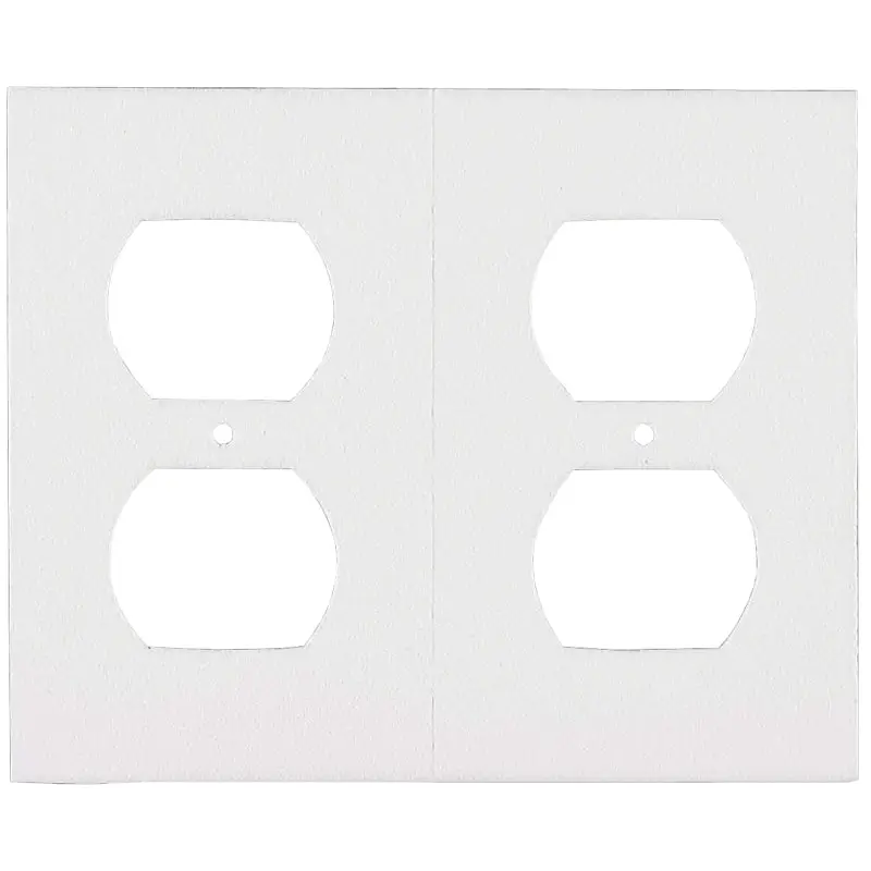 M-D 87916 Wallplate Sealer, Foam, White