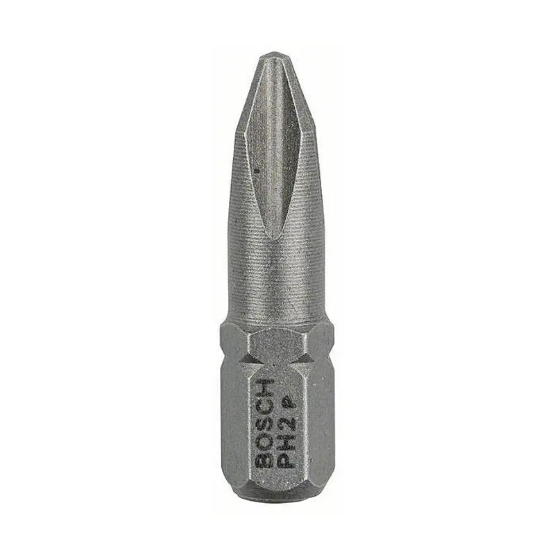 Screwdriver Bit PH2 25mm 1/4" C6.3 Shank Extra-Hard |100pcs