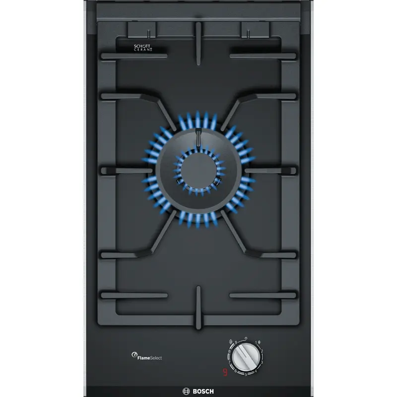 Series 8 Domino Gas Hob 30 cm Ceramic, Black