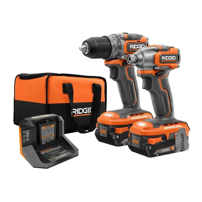 18-Volt Brushless SubCompact Drill Driver and Impact Driver Combo Kit with (2) 2.0 Ah Batteries, Charger and BagCombo Kit Only / 7.87 / 2