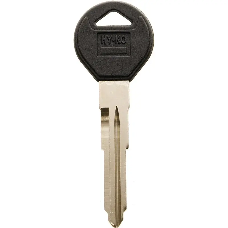 Hy-Ko 12005MZ27 Automotive Key Blank, Brass/Plastic, Nickel, For: Mazda Vehicle Locks