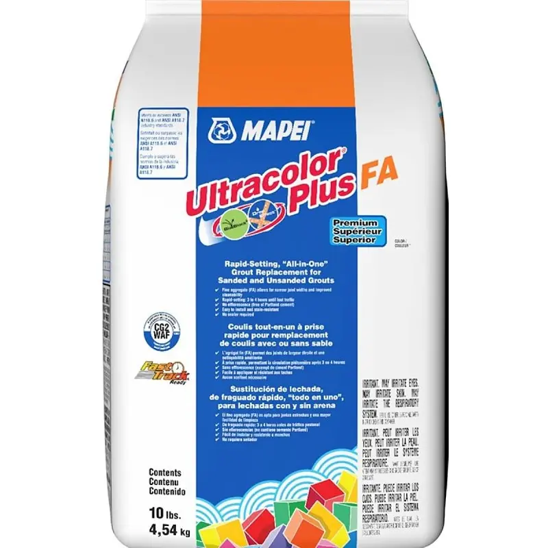Mapei Ultracolor Plus FA 6BU000105 Floor Grout, Alabaster, 10 lb Bag