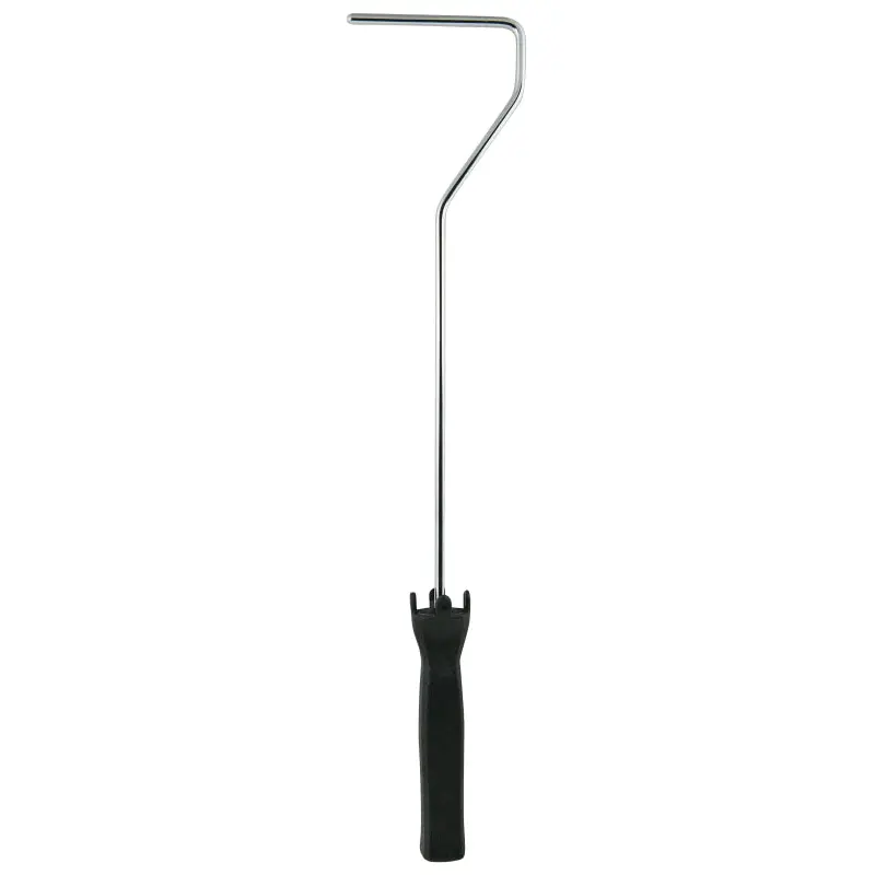 Wooster R011-4 Roller Frame, 4 in L Roller, Plastic Handle, Threaded Handle, Blue Handle