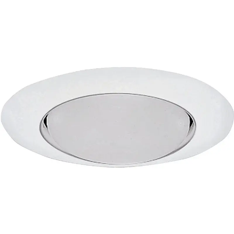Halo 401P Recessed Light Trim, Metal Body, White