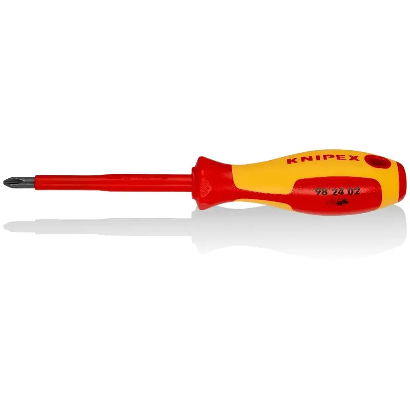 Knipex SL Slim Phillips Screwdriver PH2 x 100 mm | 98 24 02