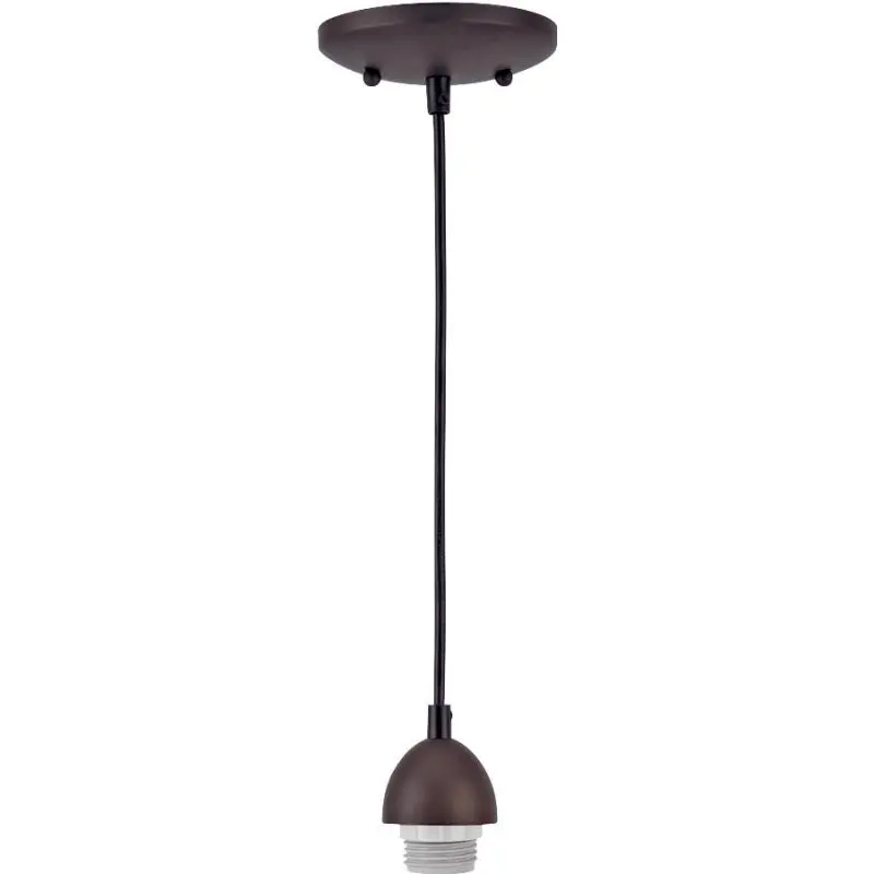 Westinghouse 7028500 Mini Pendant Light Fixture, 1-Lamp, Incandescent Lamp, Oil-Rubbed Bronze Fixture