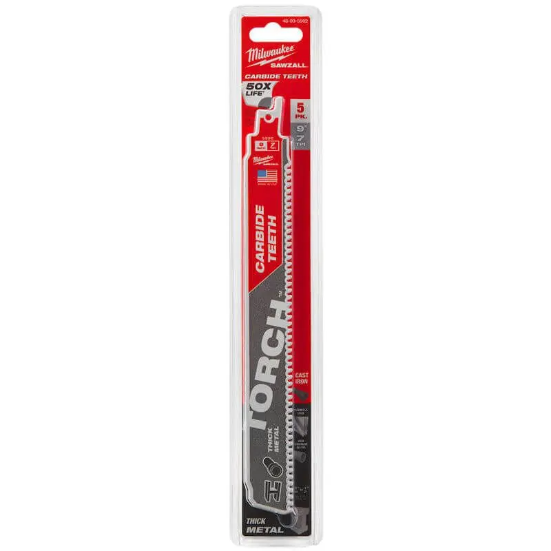 Milwaukee SAWZALL The TORCH Reciprocating Saw Blade 48005502