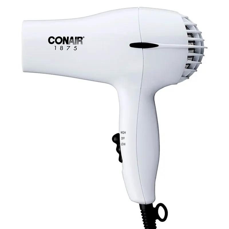 CONAIR 247 Hair Dryer, Mid-Size, Plastic, White