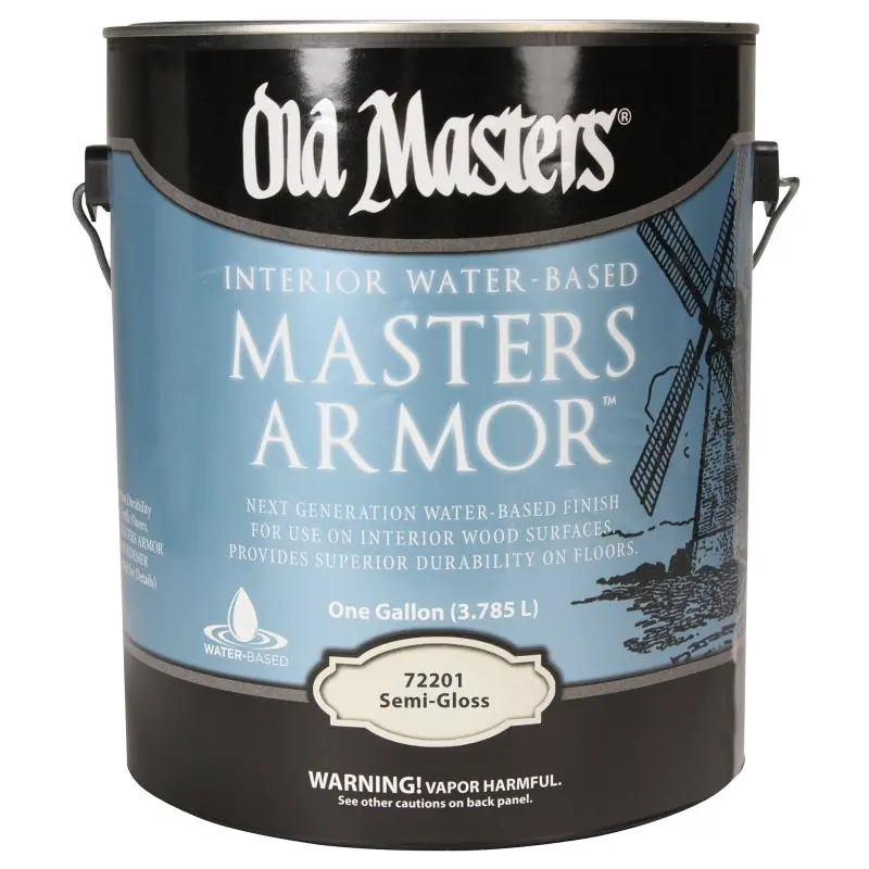 Old Masters 72201 Wood Stain, Semi-Gloss, Liquid, 1 gal
