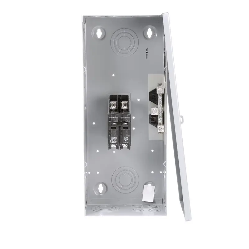 100 Amp 2-Space 2-Circuit Small Main Breaker Indoor Load Center Enclosures Type EQIndividual / 9.896 / 100