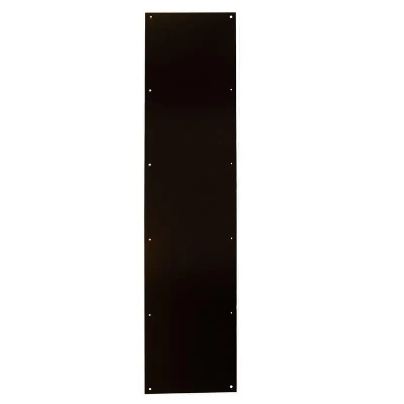 8 in. x 34 in. Aged Bronze KickplateBright Brass / 3.3