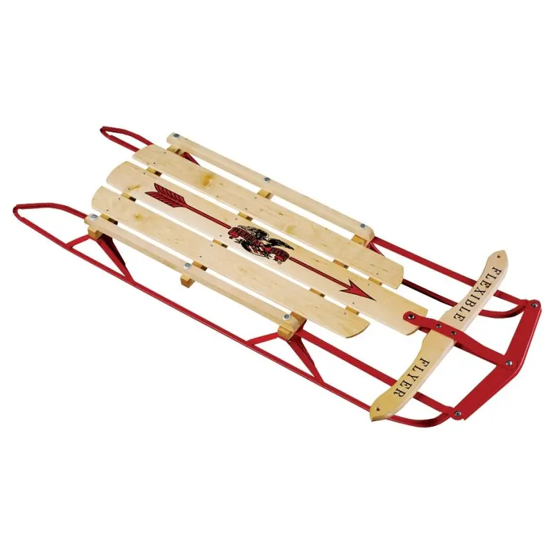 Paricon 1048 Runner Sled, Flexible Flyer, 5-Years Old and Up, Steel, Red