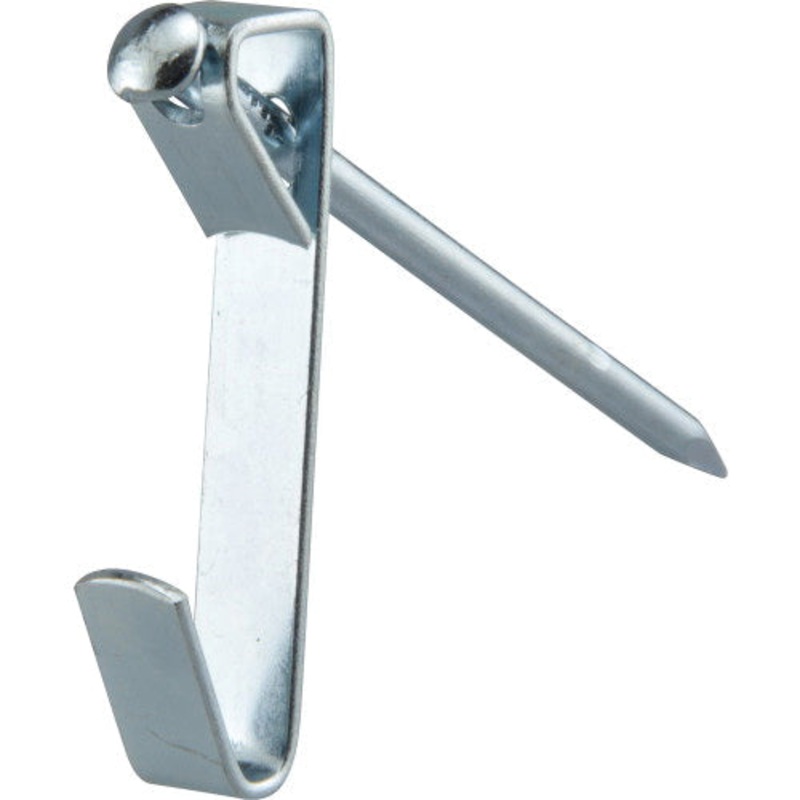 HILLMAN 121050 Conventional Picture Hanger, Steel, Zinc-Plated, Nail-In Mounting, 50 lb Weight