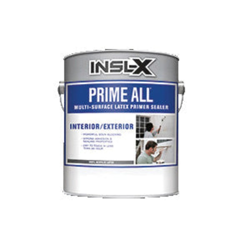 INSL-X AP1000-099-04 Multi-Surface Latex Primer Sealer, White, <100 g/L VOC, 400 to 450 sq-ft/gal Coverage Area, 1 qt