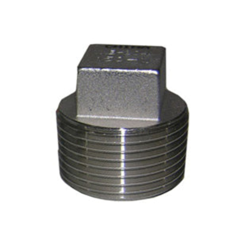 LASCO 32-2987 Plug, 1/2 in, Stainless Steel