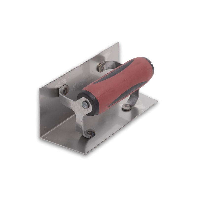 MARSHALLTOWN 65SSD Corner Trowel, 2-1/2 in W Blade, 6 in L Blade, Stainless Steel Blade, DuraSoft Handle