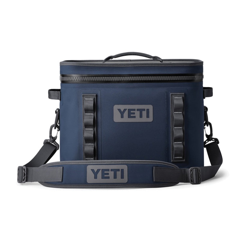 YETI 18050121001 Soft Cooler, 30 Can, Fabric, Navy, 17.7 in W Exterior, 11-1/2 in D Exterior